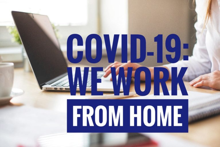 COVID-19 emergency: We continue our research activities from home