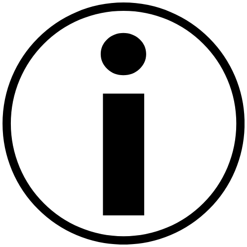 letter i with circle
