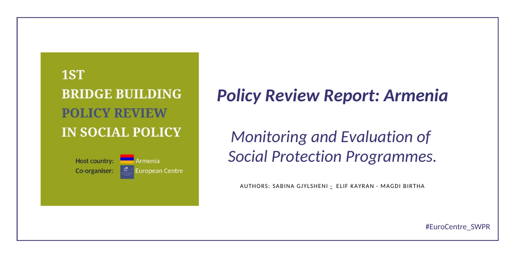 Policy Review Report Armenia: Monitoring and evaluation in Armenia