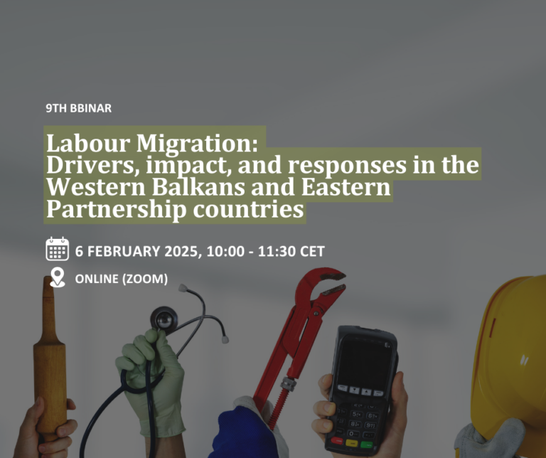 9th BBinar: Labour Migration in the Western Balkans and Eastern Partnership countries