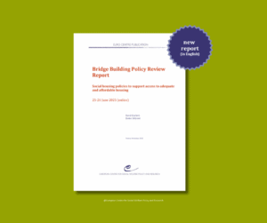 BB Policy Review Report Published: Social Housing Policies to Support Access to Adequate and Affordable Housing